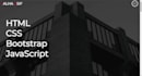 make a responsive website with HTML,CSS, javascript