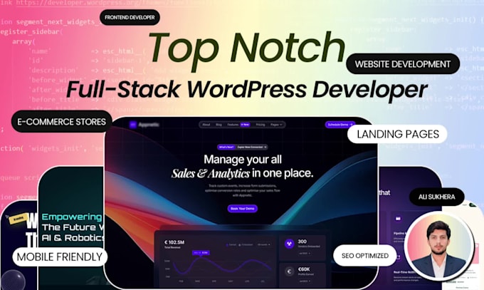 design medical website, custom wordpress website development