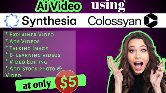 create and edit synthesia ai videos