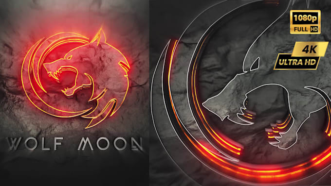 dark epic 3d cinematic logo animation and youtube intro
