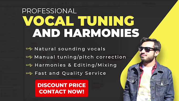 tune, pitch correct and edit your vocals to perfection