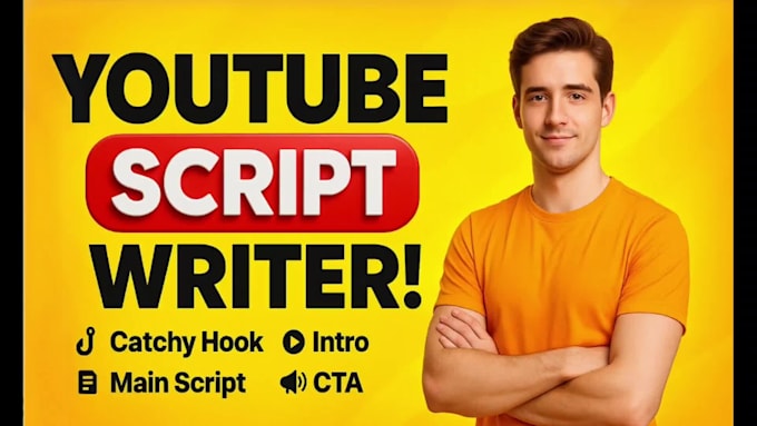 do script writing for videos script writer youtube channel
