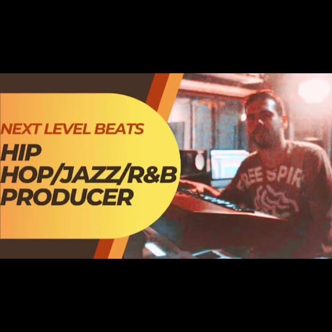 be your hip hop neo soul jazz rnb producer with custom beats