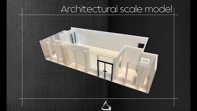 Make architectural physical scale model and ship by Farchitect3 | Fiverr