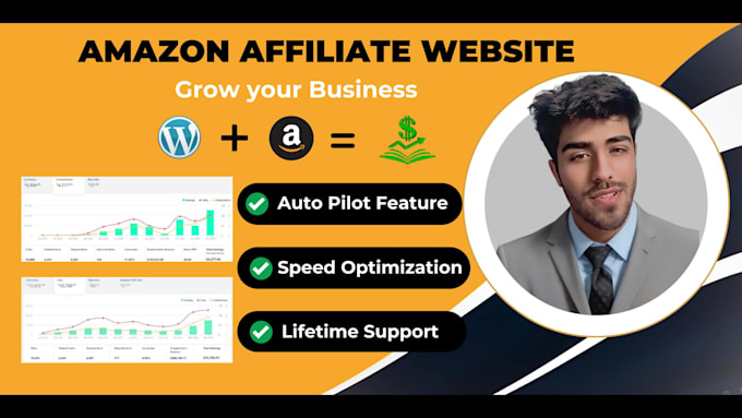 create an amazon affiliate autopilot website with auto blog