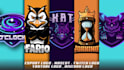 design twitch, mascot, avatar and game logo in modern style