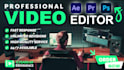 do professional video editing for youtube and facebook