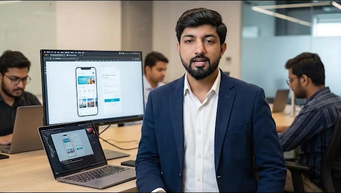 develop android and ios hybrid mobile apps as a flutter developer