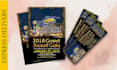 design flyer, matching ticket, poster, even ticket in 6hrs