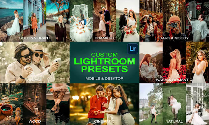 create custom lightroom presets