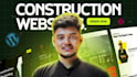 do construction website, contractor website, remodeling website within 24 hours