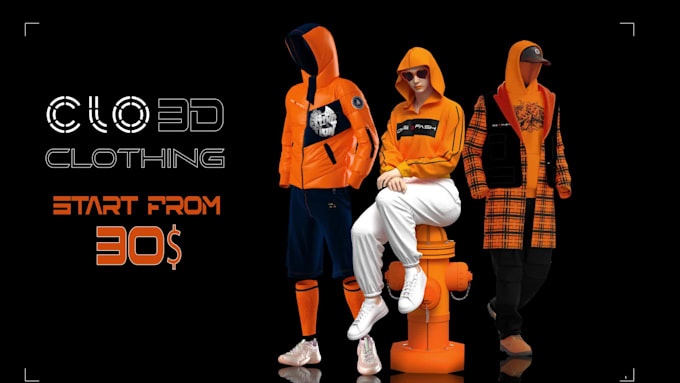 make clo 3d clothing render with 360 rotation
