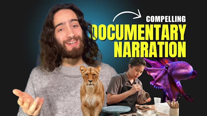 be the captivating voice behind your documentary