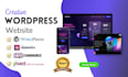 create clean and modern wordpress website redesign