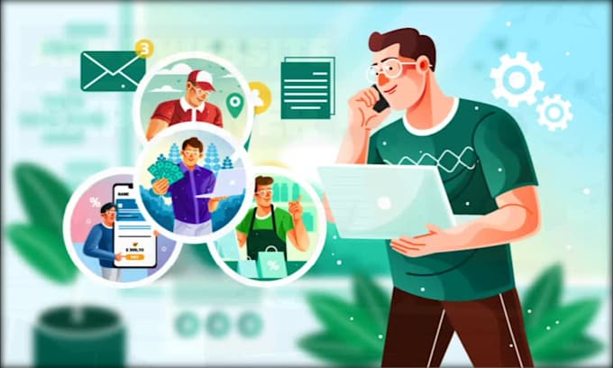 create a custom 2d animated app or website explainer video