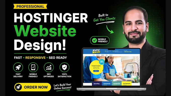 do hostinger website design with hostinger website builder professionally