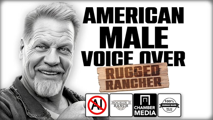 record an authentic rugged cowboy voice over