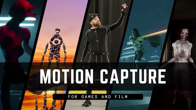 record motion capture performance for a game or film animation