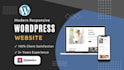 create a modern and responsive wordpress website