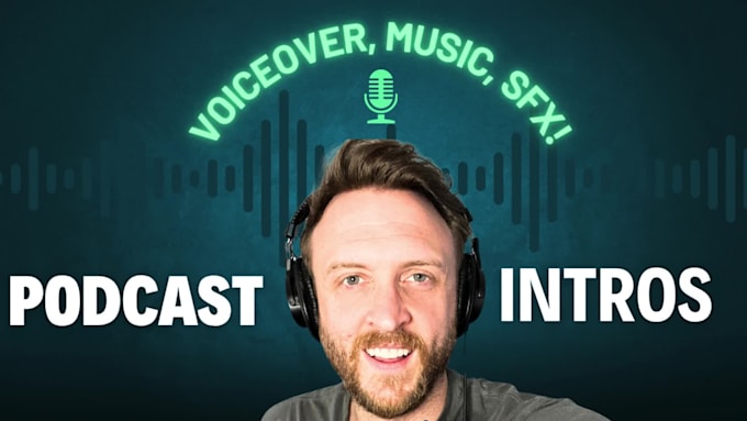 voice and produce your podcast intro and outro