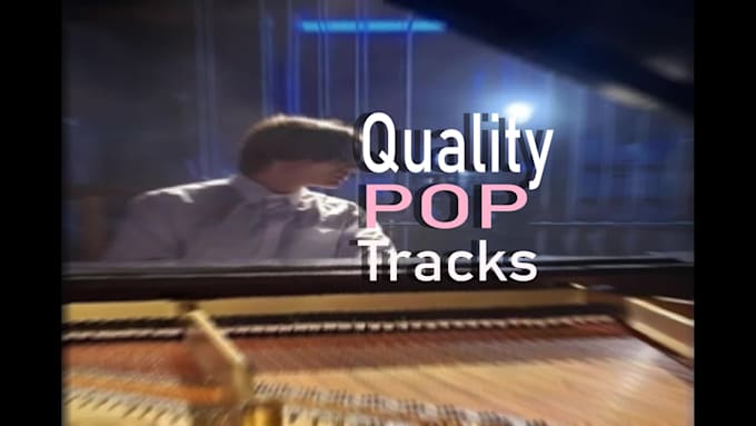 record pop piano track