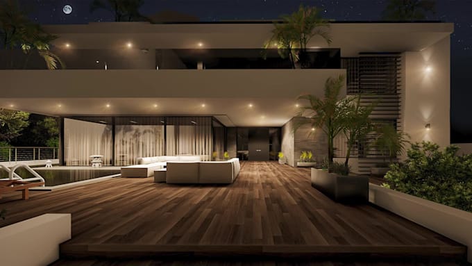 create and render 3d architectural projects