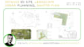 draw 2d site plan and landscape plan