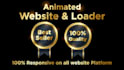 do svg json GIF, and lottie animated animations for website