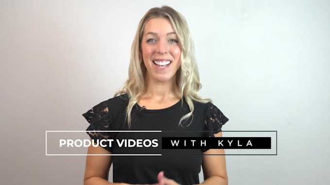 create a high quality product video for your store or brand