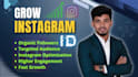 manage, optimize, and grow instagram id organically