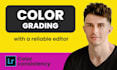 do wedding photo editing and events, photo color grading