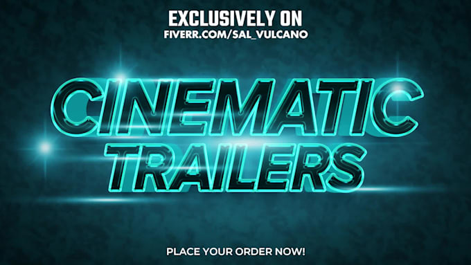 create a cinematic opener, trailer, intro outro video promo