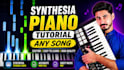make synthesia piano tutorial video with midi