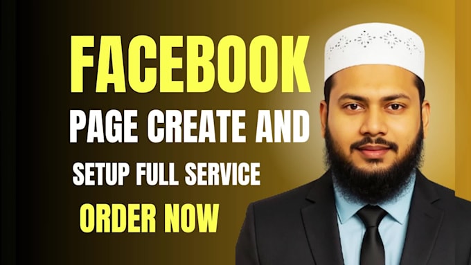 facebook page create and set up professionally