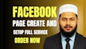 facebook page create and set up professionally