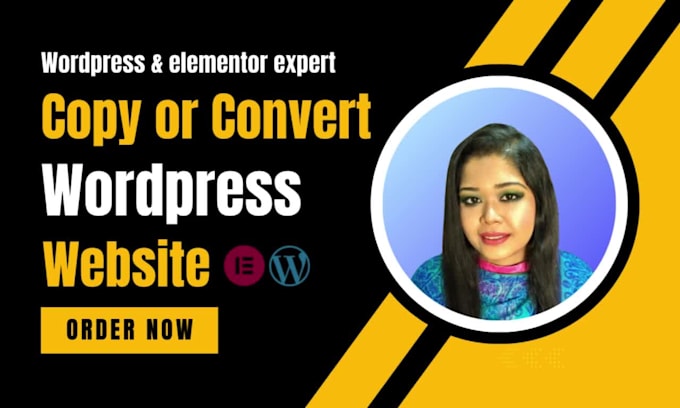 convert figma or wix to wordpress or revamp or copy website with elementor