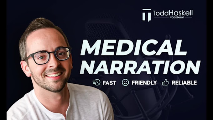 record your medical, technical, professional narration