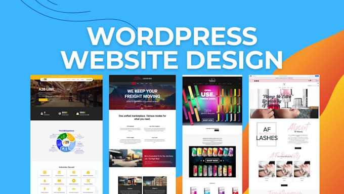 design responsive wordpress website in 12 hours