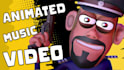 create your cinematic 3d animated music video