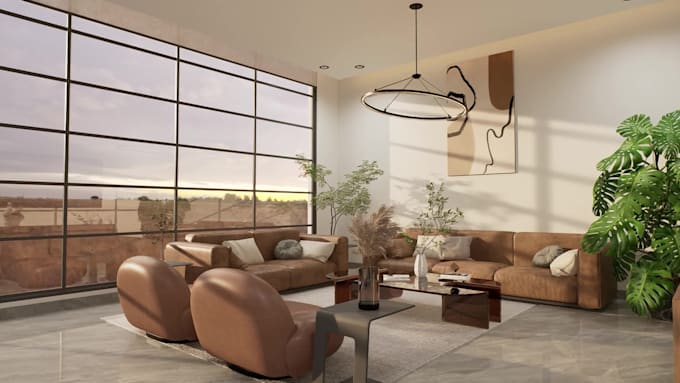provide 3d rendering architecture, virtual tour and walkthrough