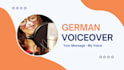 record a mature female voice over in german