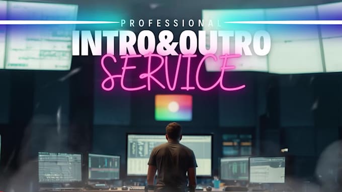 create unique youtube, podcast intro and outro logo animation