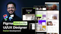 do figma landing page, saas website ui ux, figma website design