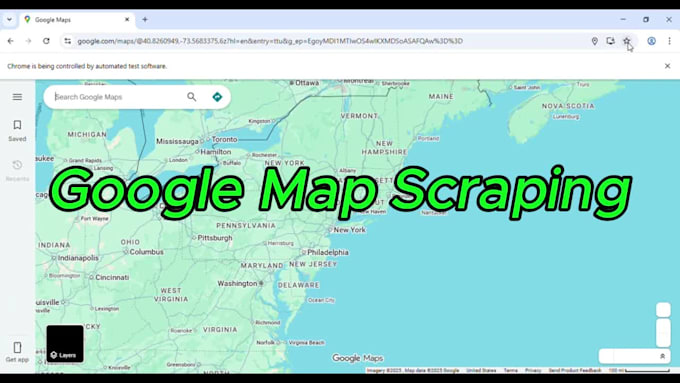 google map scraping for static business data extraction