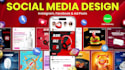 design creative facebook ads, instagram and linkedin posts