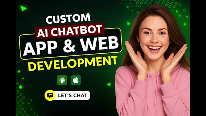 develop chatgpt ai mobile app, website, saas app, chatbot or ai software