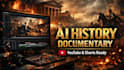 create cinematic ai history documentary videos for youtube