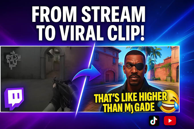 turn your twitch vods into viral youtube highlights
