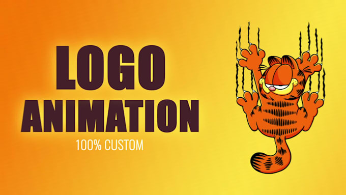 animation logo and intro video for youtube, instagram