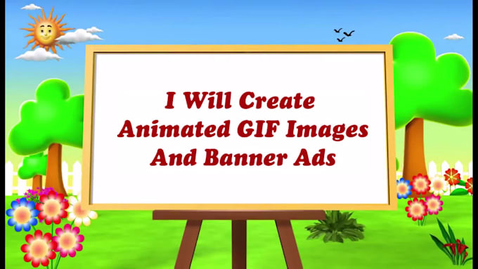 create animated GIF images and banner ads